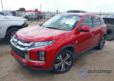 2020 Mitsubishi Outlander Sport 2.0 Es z USA, uszkodzony, nr VIN JA4AP3AU7LU001558